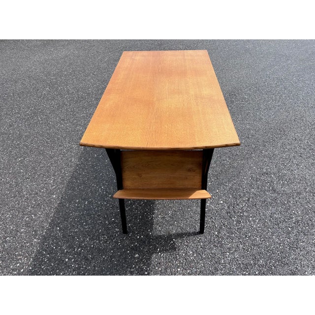 Vintage Desk by Louis Paolozzi, 1950s For Sale - Image 10 of 11