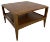 Scandinavian Teak & Formica Coffee Table, 1950s For Sale