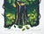 "Viriditas" - Layered Tree Silkscreen by Deborah Rumer For Sale - Image 4 of 5