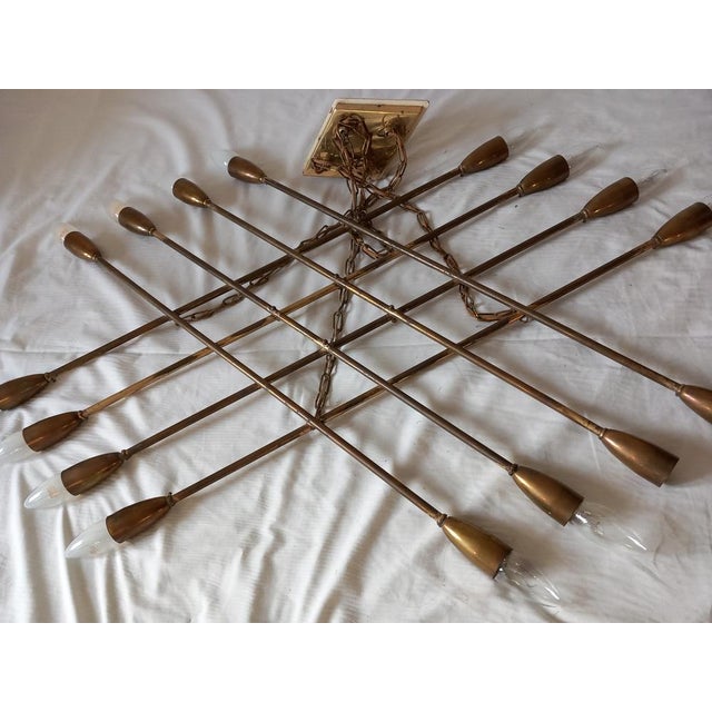 Austrian Pendant Lamp by Rupert Nikoll for Nikoll Leuchten, 1960s For Sale - Image 13 of 18