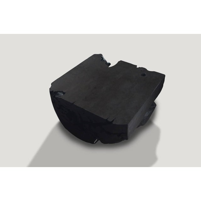 Triple Burnt Teak Wood Coffee Table For Sale - Image 11 of 18