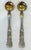 Early 20th Century Antique Gorham 'Buttercup' Pattern Sterling Silver Salt Spoons- a Pair For Sale - Image 5 of 12