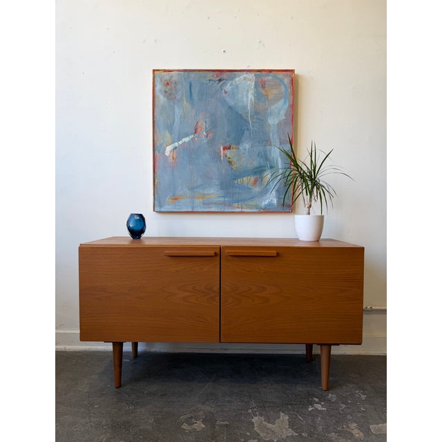 Vintage Teak Compact Cabinet For Sale - Image 11 of 11