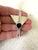 Wonderful art deco sterling silver and onyx brooch. Marked "Mexico S25"