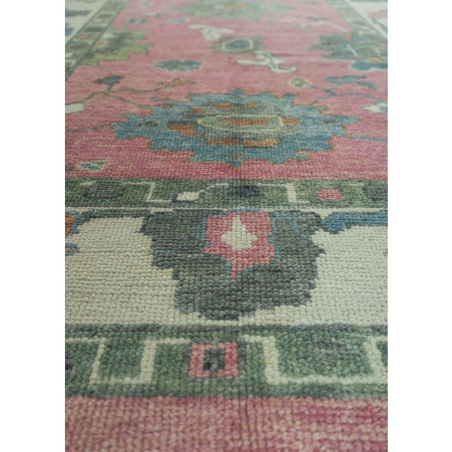 Turkish Oushak Rug 5'3" x 7'4" #19190 Explore a curated collection of hallway runners, wool rugs, and handmade...