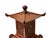 Brown Oriental Medium Brown Wood Square Tower Pagoda Shape Table Lamp For Sale - Image 8 of 10
