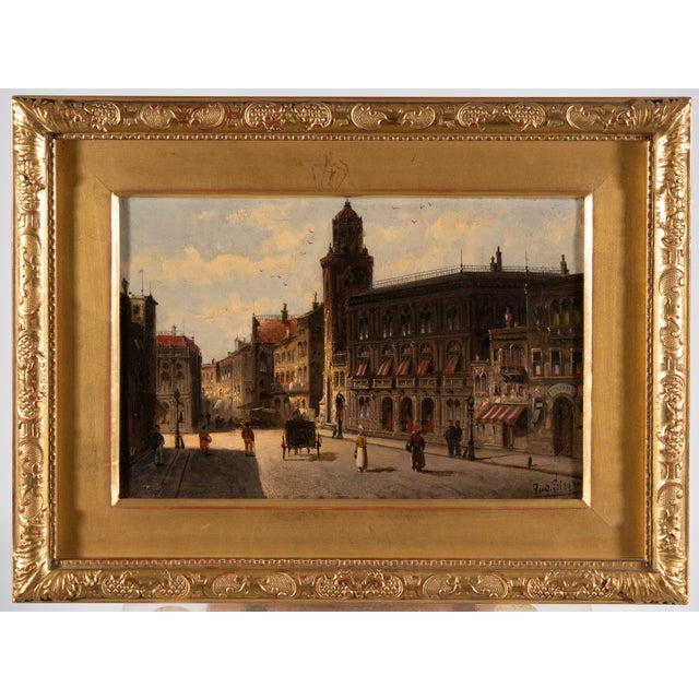 August Von Siegen, Padua, Oil Painting For Sale - Image 9 of 16