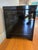 Black Vintage Korean Low Scholars Cabinet With Mother-of-Pearl Inlay For Sale - Image 8 of 9