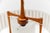 Wood Japanese Adjustable Ceiling Lamp in Teak by Temde Swiss, 1960s For Sale - Image 7 of 10