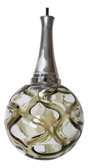 Murano Glass Pendant Lamp from Doria Leuchten, Germany, 1960s