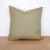 Sage Green Linen Pillow For Sale - Image 4 of 4