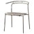 Taupe Minimalist Dining Chair by Rasmus Falkenberg For Sale