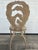 Vintage Hollywood Regency Era Banana Leaf Cast Aluminum Chairs 3 Pieces For Sale - Image 14 of 17