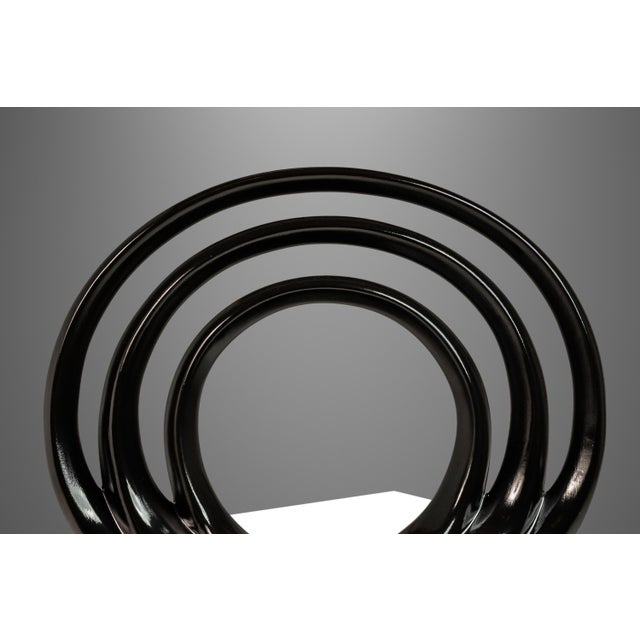 Post Modern Art Deco Sculpture in Porcelain, Usa, C. 1980s For Sale - Image 9 of 11