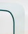 Transparent Modern Waterfall Glass Nesting Side Tables, 2 For Sale - Image 8 of 9