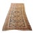 Tribal Geometric Kilim Southwest Vibes Rug 3.5 3.10 x 11.6 For Sale