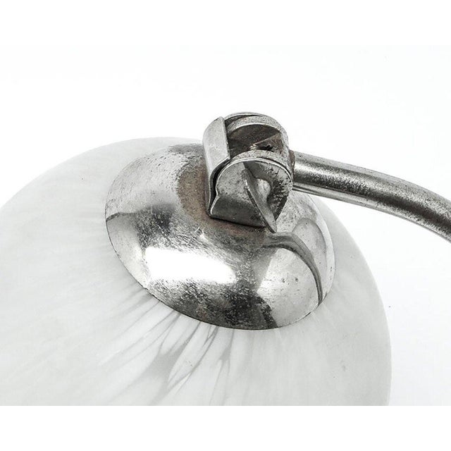 1950s Art Deco Bedside Lamp from Polam, 1950s For Sale - Image 5 of 9