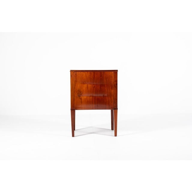 Antique Nightstand with Roller Door, 19th Century For Sale - Image 4 of 16