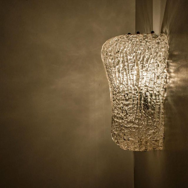 Glass Wall Sconces from Barovier & Toso, Italy, 1940s For Sale - Image 10 of 15