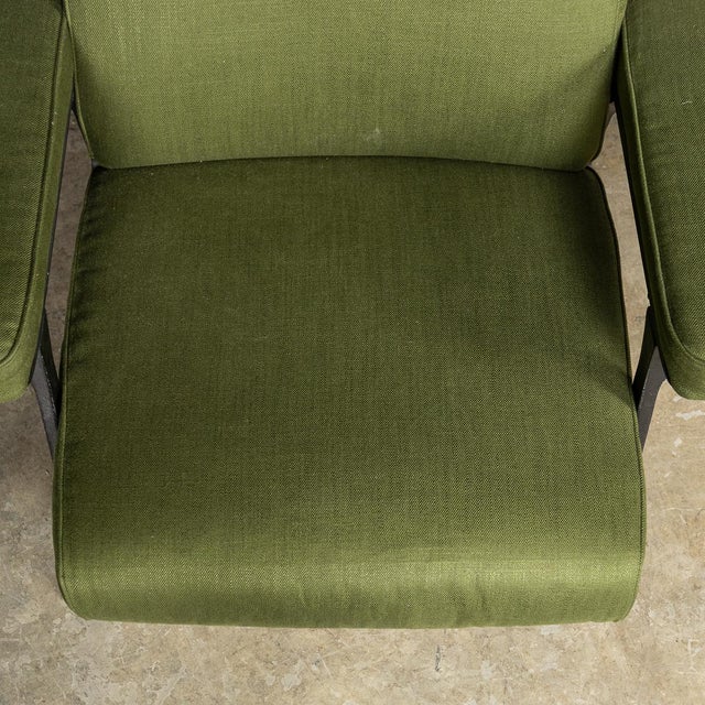 1950s Mid-Century Italian Lounge Chairs by Roberto Menghi, 1959, Set of 2 For Sale - Image 5 of 18