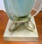 Pair of Vintage Murano Handblown Blue and Clear Glass Table Lamps For Sale In New York - Image 6 of 6