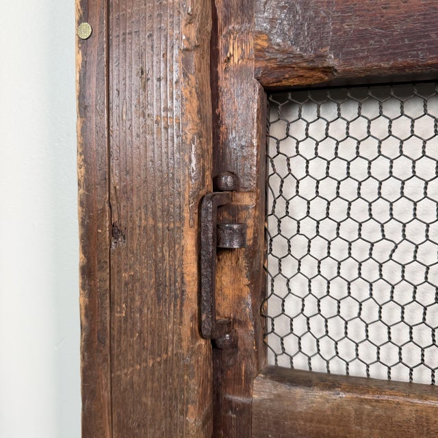 Black Antique Japanese Architectural Sliding Door Wall Panel, 1890s For Sale - Image 8 of 18