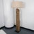 Natural driftwood floor lamp. Includes original shade.