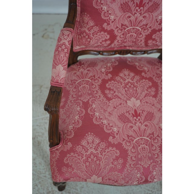 Set of 8 French Louis XV Upholstered Dining Chairs For Sale In Philadelphia - Image 6 of 18