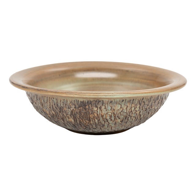 Mid-Century Modern Swedish Bowl by Jan-Axel Jönsson for Röinge Ceramics For Sale