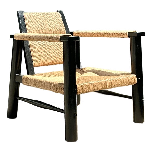 Vintage Ralph Lauren Left Bank Safari Chair For Sale