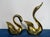 Monumental 15-Inch Hollywood Regency Brass Swans – Pair For Sale - Image 10 of 10