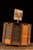 Vintage "Ponderosa Pine Woodwork" Revolving Panel Door Pos Countertop Display For Sale - Image 4 of 9
