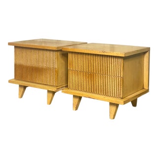 Midcentury American of Martinsville Nightstands - a Pair For Sale
