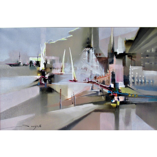 Sunny day on the beach by Ksenia Yarovaya (2019) : Painting
