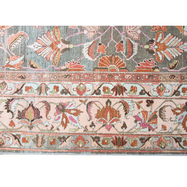 Persian Early 20th Century Persian Mehraban Rug For Sale - Image 3 of 15