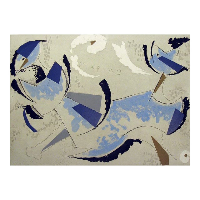 Marino Marini "Spartaco" Signed Numbered Etching C.1975 For Sale