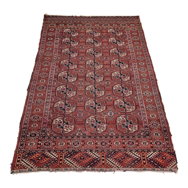 Early 20th Century Turkmen Tekke Rug For Sale
