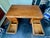 1950s Leopold Executive Desk With Drop-Front Keyboard/Typewriter Drawer- Mid-Century Modern Walnut Desk For Sale - Image 13 of 17
