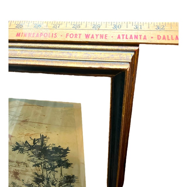 Framed 1950s Signed Salvador Dalí Lithograph Don Quixote l'Age d'Or From Don Quichotte De La Mancha For Sale - Image 10 of 11