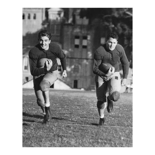 1935 University of Southern California Trojan Football Quarterbacks Photograph For Sale