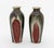 Ceramic Studio Art Pottery Bottle Vases, Pair For Sale - Image 7 of 8