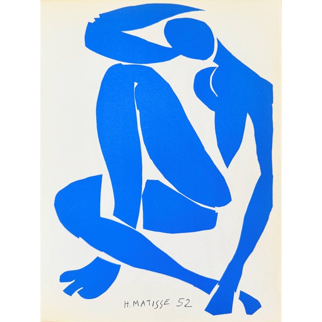 Henri Matisse, Femme Bleue, 1958, Lithograph For Sale - Image 3 of 3