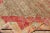Vibrant Hand Knotted Turkish Vintage Runner in Faded Red, Coral, Orange, Pink and Green For Sale - Image 10 of 13