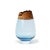 Aqua Frida stacking vessel, Pia Wüstenberg Dimensions: D 13 x H 20 Materials: cut glass, wood Available in other colors....