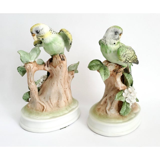 Figurines Parrots Pair For Sale - Image 10 of 12