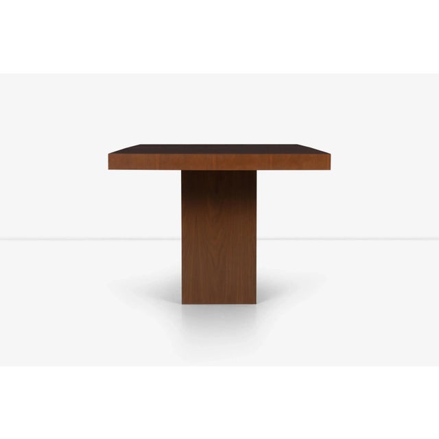 Wood Milo Baughman Style Dining Table For Sale - Image 7 of 10
