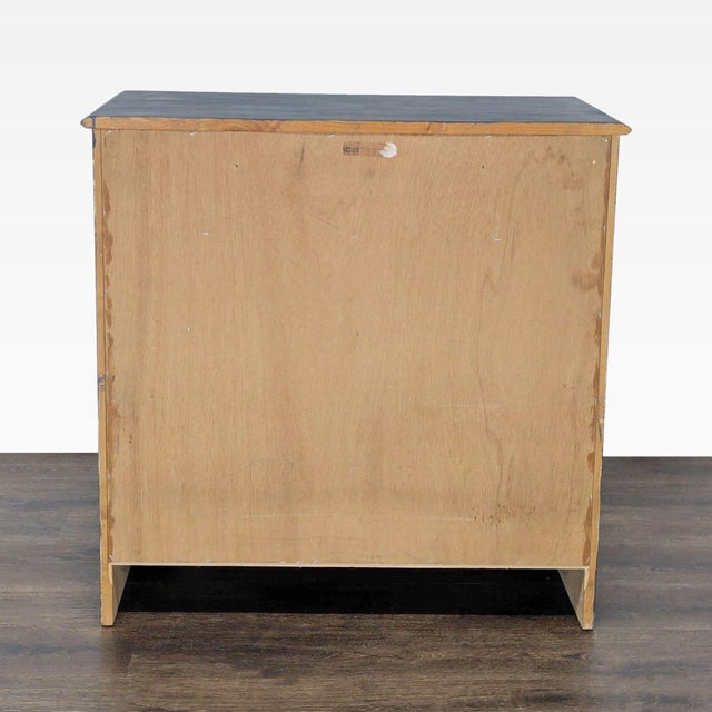 Classic Navy Blue 5-Drawer Dresser With Crystal Knobs For Sale In San Francisco - Image 6 of 10