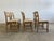 Danish Razorblade Dining Chairs by Henning Kjærnulf for E.G. Møbler, 1960s, Set of 6 For Sale - Image 4 of 11
