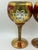 2010s Enameled Murano Glass Wineglasses For Sale - Image 5 of 6