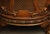 Vintage French Carved Wood Metal Grids Side Table For Sale - Image 4 of 8